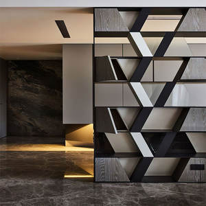 <span class=keywords><strong>Cloison</strong></span> <span class=keywords><strong>de</strong></span> séparation sur mesure en bois massif avec rangement intégré pour salon – <span class=keywords><strong>Meuble</strong></span> <span class=keywords><strong>de</strong></span> séparation d'espace - Product Image 3