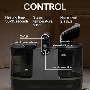 Compact Corded High Efficiency Deep Stain Removal Steam Sanitizing All-in-One Cleaner for Indoor Upholstery <b>Sofa</b> Drape <b>Floor</b> Mat - Product Image 3