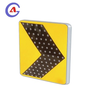 ป้ายเตือนพลังงานแสงอาทิตย์แบบเชฟรอนสำหรับความปลอดภัยทางจราจร - Product Image 1