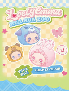 Luckyemma Zoo Series Cute Anime Face Plush Keychain Blind Box - Décoration Unisexe Cadeau pour Noël Nouvel An Anniversaire - Product Image 2