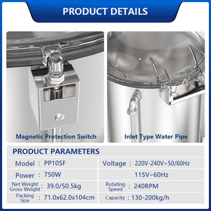 Kartoffel schälmaschine Industrieller Kartoffel schäler Elektrischer Kartoffel schäler Kartoffel waschmaschine Kartoffel schälmaschine - Product Image 4