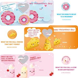Cartes <span class=keywords><strong>de</strong></span> la Saint-<span class=keywords><strong>Valentin</strong></span> blagues à gratter pour enfants Notes drôles avec enveloppes pour salle <span class=keywords><strong>de</strong></span> classe scolaire fournitures d'échange <span class=keywords><strong>de</strong></span> la Saint-<span class=keywords><strong>Valentin</strong></span> - Product Image 4