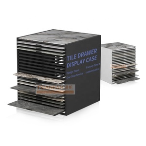 Tùy Chỉnh <span class=keywords><strong>2025</strong></span> Vàng Kệ Thác Gạch Hiển Thị Giá Trượt Tấm Gốm Gạch Đứng - Product Image 1