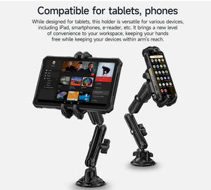 Soporte Ergonómico Multiusos Ulefone Armor Mount Max |   360 °   Soporte Universal Ajustable de Grado Profesional para Teléfonos y Tabletas - Product Image 3