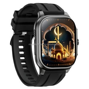 Montre Connectée Musulmane M77 Max Intelligente Rechargeable, Cadran Arabe, Calendrier de Prières Adhan, Lecture Coranique - Product Image 5