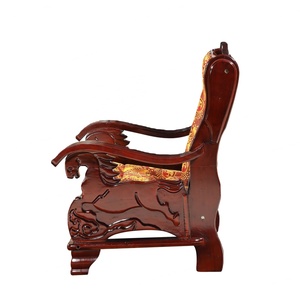 โซฟาไม้เนื้อแข็งคุณภาพดี ชุดโซฟาห้องนั่งเล่น ดีไซน์ทันสมัย เฟอร์นิเจอร์ห้องนั่งเล่นโซฟาไม้ - Product Image 1