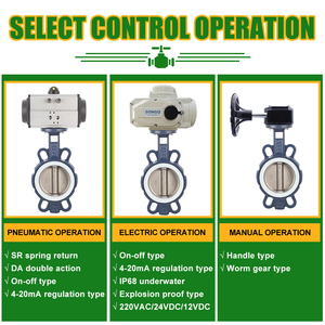 Actuador Neumático de Doble Acción de Acero Inoxidable con Revestimiento de PTFE de 6 Pulgadas, SONGO DN150 PN16 - Product Image 3