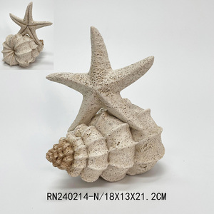 レジン海のお土産貝殻ヒトデ海洋動物人工樹脂貝殻 - Product Image 4
