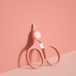 BAOHUI Bbet Meistverkaufte Runde Sicherheits-Baby-Nagelschere mit Eigenem Logo Nagelpflegeprodukt für Babyfinger - Product Image 1
