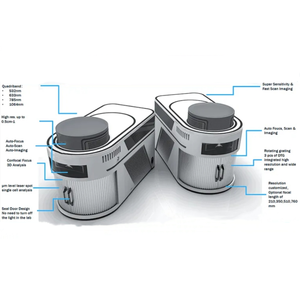 화학 분석용 테스트 장비 1064nm 휴대용 마이크로 라만 분광기 - Product Image 4