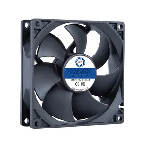 9225 90Mm Dc 12V 24V 48V 4 Inch 7 Blade Cooling Fan Hoge Luchtstroom Waterdicht axiale Ventilator Voor Inductie Kookplaat