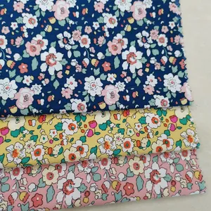 Floral Poplin cotton fabric dress patchwork fabric for sewing cotton cloth