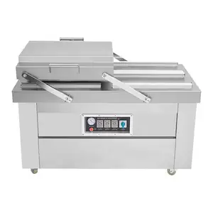 Dz-600_4sb Double Chamber Vacuum Packing Machine With Four Sealing Bars For Food Or Electronics Accessories