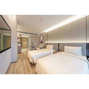 Cama King Size de Lujo, 4 Piezas, Diseño Moderno Contemporáneo en Madera, de Alta Gama, para <span class=keywords><strong>Hotel</strong></span> 5 Estrellas, Apartamento, Ecológica - Product Image 4