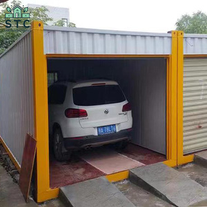 Maison conteneur préfabriquée blanche de 20 pieds, détachable, en panneaux sandwich respirants, prête à l'emploi, mobile, pour <span class=keywords><strong>garage</strong></span> ou salon - Product Image 4