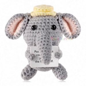 ตุ๊กตาเสือโครเชต์แฮนด์เมดคุณภาพสูง 100% ของเล่นตุ๊กตาสัตว์น่ารักสำหรับเด็ก ได้รับการรับรองมาตรฐาน CE เหมาะสำหรับทุกวัย - Product Image 3
