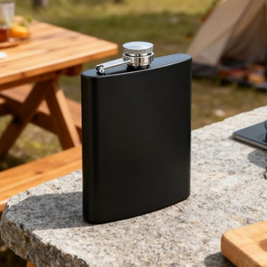 Custom Logo 6oz <b>Whisky</b> Flask 304 Stainless Steel Hip Flasks for Wine Mini Outdoor Camping Christmas Halloween or Birthday Gifts - Product Image 4