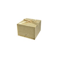 Nouvelle arrivée Boîte cadeau carrée à fleurs Article unique Boîte à fleurs à double ouverture Tiroir Boîte cadeau pour demoiselle d'honneur Anniversaire