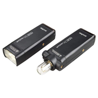 GODOX AD200 TTL 2.4G HSS 1/8000s lampe de poche Double tête 200Ws avec batterie au Lithium 2900mAh lampe de poche Flash