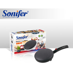 <span class=keywords><strong>Crêpière</strong></span> électrique manuelle Sonifer SF-3056, antiadhésive, diamètre 20 cm, chauffage unique, économique - Product Image 6