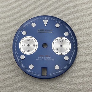 Nouvelles pièces de montre de style moderne, cadran à quartz, index ronds, 29,5 mm, compatible avec le mouvement VK64 - Product Image 2