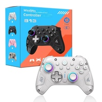 Nouvelle manette de jeu sans fil pour Switch 2, avec bouton C intégré, double joysticks analogiques à effet Hall, 9 axes personnalisables