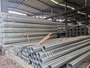 Tuyau <span class=keywords><strong>rond</strong></span> en <span class=keywords><strong>acier</strong></span> galvanisé pour l'alimentation en eau, trempé à chaud, ASTM AISI SS400 Q235 Q345, 60x60x2mm, 4 pouces x <span class=keywords><strong>60</strong></span> pouces x 6 mètres - Product Image 4