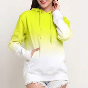 เสื้อฮู้ดดี้ผู้หญิง PUFFIN SPORTS รุ่น Winter Eco-Friendly ย้อมสีแบบ Low-Impact คุณภาพสูง เนื้อผ้าฟลีซระบายอากาศได้ดี ผลิตจากโพลีเอสเตอร์/คอตตอน ด้านหน้าแบบสั่งทำพิเศษ - Product Image 1
