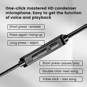 หูฟังแบบมีสาย QKZ AK6 ไดรเวอร์ทองแดง HiFi ขายดี หูฟังสำหรับเล่นกีฬา วิ่ง ออกกำลังกาย แบบคล้องคอ - Product Image 2