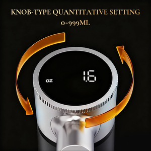 מתקן יין מודרני 2026 עם לוגו בהתאמה אישית, הגשה עצמית, חשמלי, קירור, מאוורר משקאות דיגיטלי, מזיגת יין מבית Wine Dispenser - Product Image 2