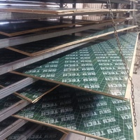 Panneau de contreplaqué de coffrage PP 12-21 mm 18 mm, feuille plastifiée verte pour coffrage en béton