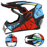 Casques de moto légers et durables, certifiés ABS Dot, imperméables pour les passionnés de motocross