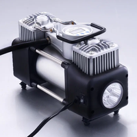 Vente directe d'usine Démarreur de voiture portable avec compresseur d'air Pompe à air double cylindre Pompe à air pour pneus