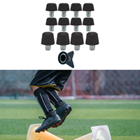 12 Pièces Crampons de Chaussures d'Athlétisme, Crampons de Rugby M5 Anti-Dérapants pour Gazon avec Clé, pour Chaussures de Foot et Entraînement