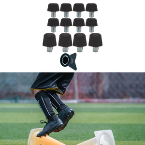 12 pezzi scarpe <span class=keywords><strong>da</strong></span> pista punte scarpe <span class=keywords><strong>da</strong></span> Rugby borchie M5 tappeto erboso antiscivolo con chiave calcio scarpette calcio punte per allenamento - Product Image 3