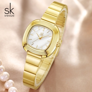 Reloj de Pulsera Cuadrado de Cuarzo de Lujo Ligero para Mujer con Correa de Acero Inoxidable - Product Image 3