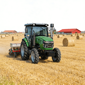 Tracteur 4x4 multifonctionnel avec cabine climatisée, grande pompe agricole, boîte de vitesses, 60hp, 70hp, 80hp - Product Image 5