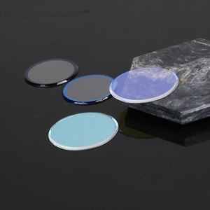 Cadran de montre en verre saphir bleu léger et tendance, résistant à l'usure et aux rayures, avec design de taille personnalisable - Product Image 2