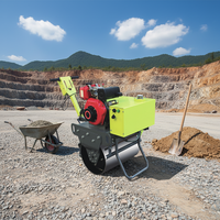 Rouleau compresseur vibrant autoporté à tambour unique pour asphalte, système hydraulique complet, moteur et pompe, vibration 70Hz, BM30/BM30C 30%