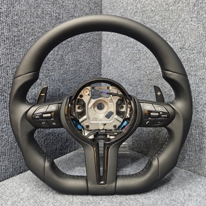 <span class=keywords><strong>Volante</strong></span> Deportivo de Cuero para <span class=keywords><strong>BMW</strong></span>, Compatible con los Modelos F20, F22, F25, F30, F32, F35, F36, F10, F12, F15, F07, F01, E70, E90, M3, M5, M6, <span class=keywords><strong>M</strong></span> Sports - Product Image 1