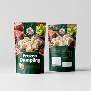 Proveedor Chino de Bolsas de Embalaje de Plástico Laminado para Alimentos Congelados, Bolsa para Empacar Dumplings Congelados con Logotipo Personalizado - Product Image 2