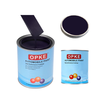 Peinture automobile 1K Crystal Violet Purple Color Liquid Coating Supplies Polyuréthane Acrylic Car Refinish Paint