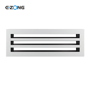 Hvac nhôm + ABS vật liệu nhựa lớn có thể điều chỉnh không khí cung cấp khe cắm khuếch tán không khí Vent Trần nướng tường thông gió - Product Image 1