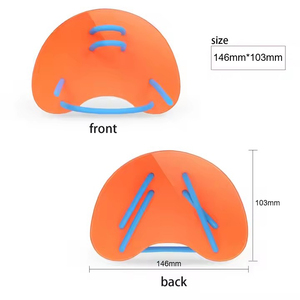 Hot Sell Swimming Training Hand <strong>Paddles</strong> Women Men And Children Webbed <strong>Paddle</strong> <strong>Professional</strong> Finger <strong>Paddles</strong> For Swim Training - Product Image 5