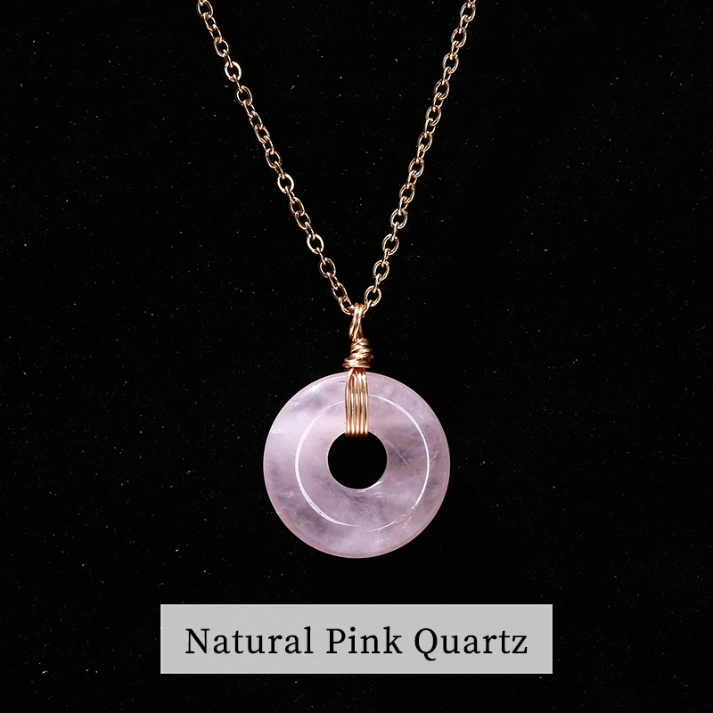 Pink Quartz Pendant