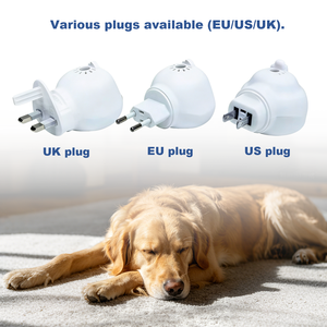 Dog Calming Pheromone <b>Diffuser</b> Kit, Relieve Separation Anxiety Stress Barking Chewing Aggression, Pet Calming <b>Diffuser</b> - Product Image 4