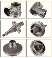 Pièces de support de machine OEM ODM, moulage par investissement en acier sur mesure