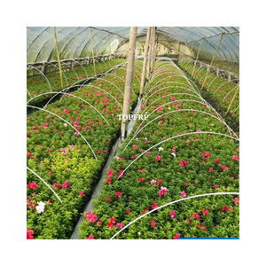 Varilla de FRP de Alta Resistencia de 6mm y 8mm para Invernadero, Poste de Pultrusión de Fibra de Vidrio Sólido y Duradero, Liso para Construcción, Cortable y Roscado - Product Image 1