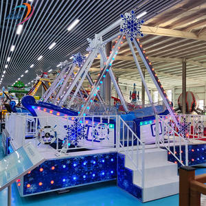 Manège pirate mobile sur remorque pour parc d'attractions, aire de jeux pour enfants, certifié CE, petite taille - Product Image 4