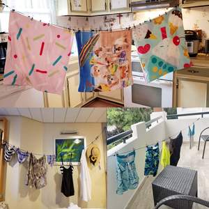 Sortie promotionnelle <span class=keywords><strong>corde</strong></span> <span class=keywords><strong>à</strong></span> <span class=keywords><strong>linge</strong></span> légère et portable <span class=keywords><strong>corde</strong></span> <span class=keywords><strong>à</strong></span> <span class=keywords><strong>linge</strong></span> de stockage de blanchisserie extérieure pliante <span class=keywords><strong>corde</strong></span> <span class=keywords><strong>à</strong></span> <span class=keywords><strong>linge</strong></span> rétractable - Product Image 6